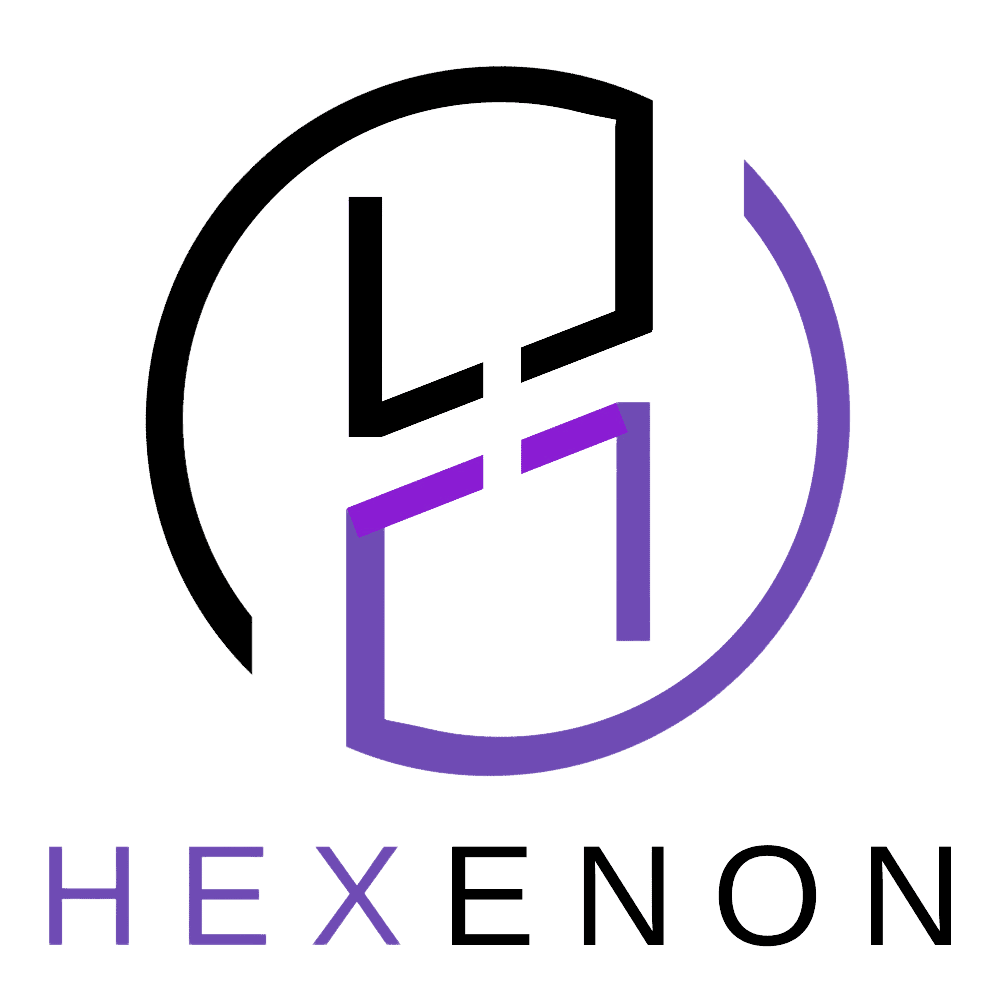 Logo de Hexenon, agence digitale spécialisée en intelligence artificielle, automatisation, SEO et création de site Web pour les entreprises locales